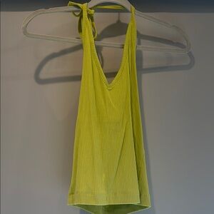 Old Navy Lime Green Halter Top